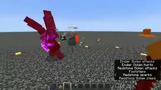 Ender Golem Vs Redstone Golem|Minecraft Java Edition|1.19.2 Mob Battle.