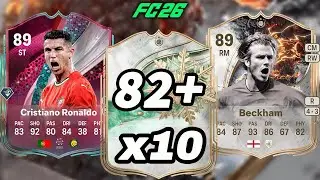 I PLAYED DAVID BECKHAM // OPENING 82x10 PACKS // EA FC 26 PACK OPENING