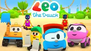 Leo Car Game for Kids 🚜 | Road Repair Fun Cartoon | Long Video
