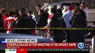VIDEO: Investigation into deadly Rhode Island hockey game shooting continues