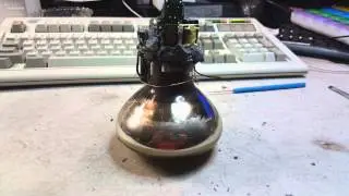 Вскрытие лампы ЭЛТ VU1