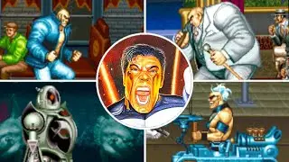 The punisher arcade - all bosses (gun mode)