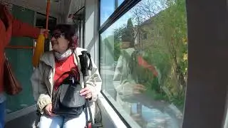 DPMB | jízda tramvají vario LF2 a LFR.E ev.č. 1120 a 1616 na Lince 1