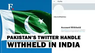 Twitter Withholds Pakistan Government&rsquo;s Official Handle In India
