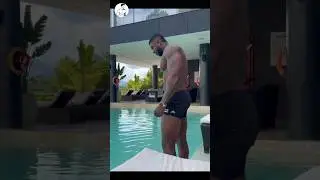 Лео Эредиа &mdash; сила у бассейна и чистая мускулатура 💪🏊🏿&zwj;♂️ #youtubeshorts #shorts