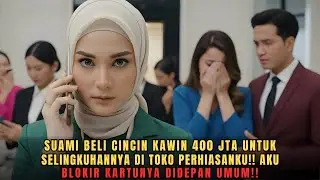 SUAMIKU BELIKAN CINCIN 400 JUTA UNTUK PELAKORNYA DI TOKOKU DAN KUBLOKIR KARTUNYA DI DEPAN UMUM!