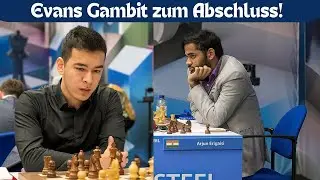 Evans Gambit - lets go!! | Arjun vs  Abdusattorov