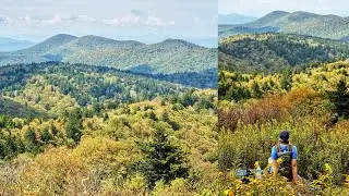 Fork Ridge Meadow & Mt. Hardy - Blue Ridge Parkway, NC - Hike Vlog 113