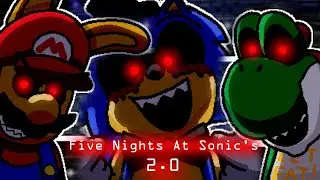 Five Nights At Sonic's v2.0 - Full Walkthrough Night 1-6 & Extras