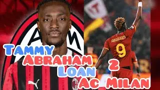 AC MILAN SIGN ABRAHAM ON LOAN DEAL WATCH FULL DETAILS 👏💯 # #football #premierleague