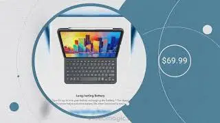 ZAGG Pro Keys Detachable Case and Wireless Keyboard for Apple iPad