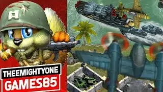 Battle Islands Online game play WAR! WSA TROOP 420 (green) vs LASTWAVE RENEGADES (blue) part 2