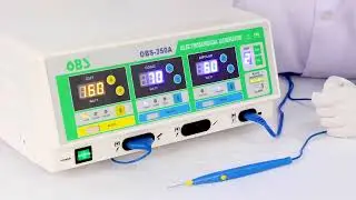 Intelligent Versatile Electrosurgical Generator Units Bipolar Diathermy Machine Cautery OBS-350A