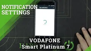 How to Set Up Notifications in Vodafone Smart Platinum 7 - Personalize Notification Settings