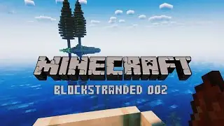🌊 BLOCKSTRANDED #2 &ndash; Vom Flachdach zum Boot: Survival f&uuml;r Anf&auml;nger mit Stil! 🛶🌲😂 Minecraft