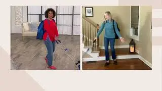 Trolley Dolly XL 3-in-1 Stair Climber Folding Cart w/ Backpack Straps on QVC