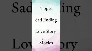 Top 5 Sad Ending Love Story Movies🥺| #shorts #youtubeshorts #movie #lovestory #sad #love #bollywood