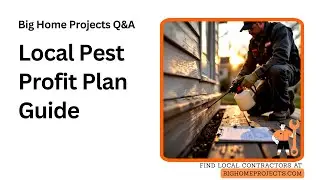 Local Household Penetration Pest Control Profit Plan