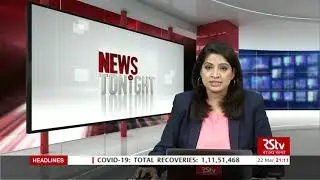 English News Bulletin | 9 PM | 22 March, 2021