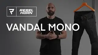 Rebelhorn prezentuje: jeansy motocyklowe VANDAL Monolayer
