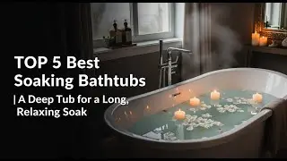 ТОП-5 лучших ванн для замачивания 2026 года | Глубокая ванна для долгого расслабляющего купания