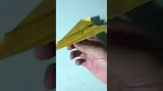 origami plane / paper airplane / handmade plane / diy plane