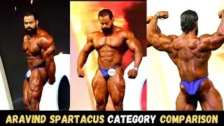 ARAVIND SPARTACUS COME BACK😲 CATOGRY COMPARISON IN HD 4K|CHENNAI FIT CITY |