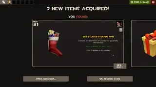 TF2: Opening Gift-Stuffed Stocking 2020 [Smissmas Update]