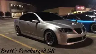 Procharged g8 vs procharged 5.0 vs pullied hellcat