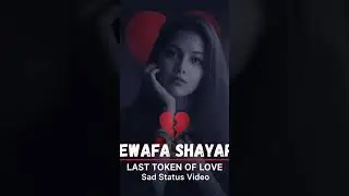 &ldquo;सच्ची लाइनें जो दिल तोड़ देती हैं 💔 | Broken Heart Status&rdquo;#EmotionalShayari#CgArtist#SadShayari