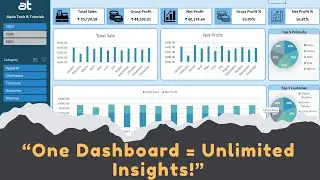 ✅SV002 : Build a Smart Sales Dashboard in Excel &ndash; No VBA, Only Power Tools