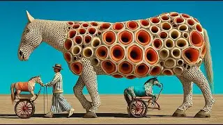 Horse and Carrot | Surreal AI Art Video