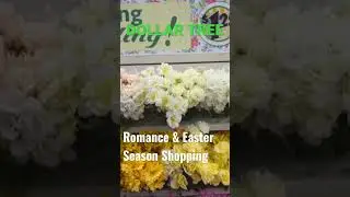 DOLLAR TREE ROMANCE & EASTER SPRING SHOPPING #shorts #dollartree #romantic