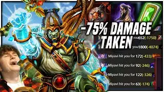 OUTHEALING THEIR DAMAGE WITH STONE OF GAIA! FULL MITIGATION BUILD