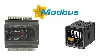 Modbus Communication between Delta PLC & Omron Temperature Controller | Bangla Tutorial