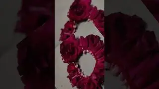 गुलाब की पत्तियों से।rose creative craft ideas #diy #rose #craft #decoration #easy #flowers #shorts