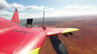 MiG-29 Fulcrum Low speed handling & CFD test | Broken Hill, Australia | Microsoft Flight Simulator