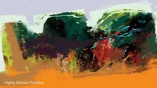Digital Painting | Abstract art | Create digital painting in Photoshop | easy to Learn