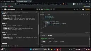 Chunk Array - JavaScript LeetCode Solution