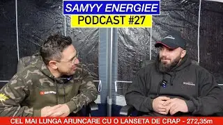 Podcast pescuit #27 | SAMYY ENERGIEE | Sfaturi pentru casting de la un recordman mondial