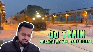 GO TRAIN 🚂 ne macha Hahakar ..! 🤦🏻‍♂️😂