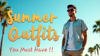 Summer Essentials Every Men Must Have | Summer Outfits You Must Have 👕👖