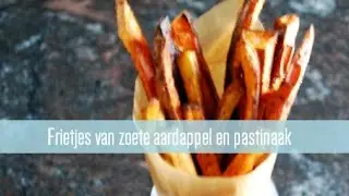 Side dish - frietjes van zoete aardappel en pastinaak | Madame Br&ucirc;l&eacute;e