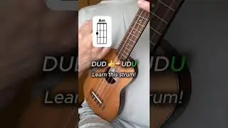 Learn Percussive Ukulele in 20 sec! 🔥  #ukulele #tutorial
