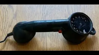 British General Post Office Rubber Sealed 1950s Rotary Dial Linesman's Test Set Telephone 280