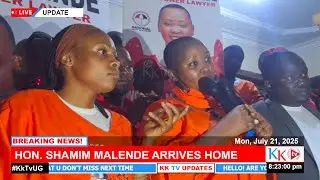 SHAMIM MALENDE'S FULL SPEECH TODAY AT HER HOME