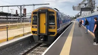 Northern 158 Trains - Leeds to Knaresborough Rail Ride