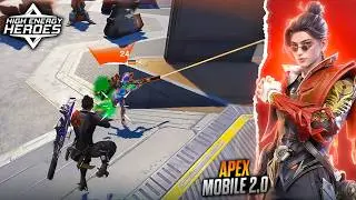 This Legend has Ash-Like Abilities in High Energy Heroes🔥| Apex Mobile 2.0 | 高能英雄