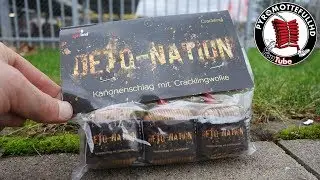 Pyroland Detonation | Kanonenschlag mit CRACKLING [Full HD]
