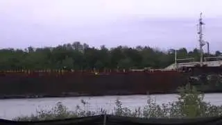 Algoma Navigator - Bulk Carrier near Sugar Island SSM Michigan 2014